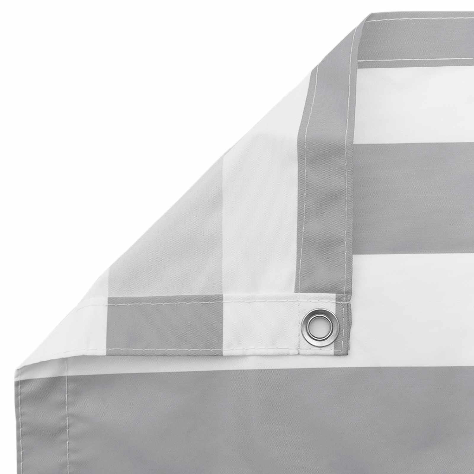 vidaXL Balkonsichtschutz 100 x 200 cm Oxford-Stoff Rechtwinklig
