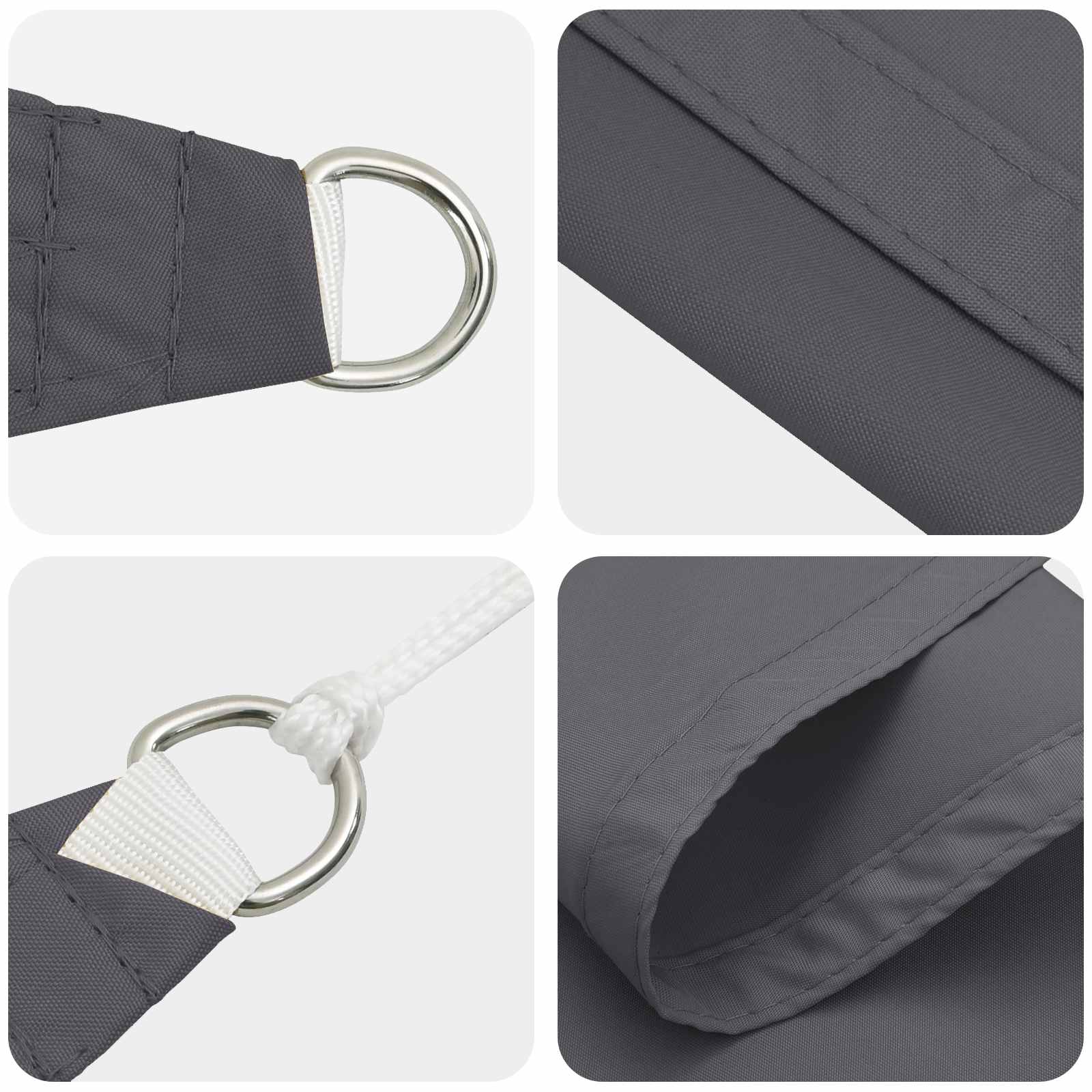 vidaXL Sonnensegel 6 x 2 m PU beschichtetes Oxford