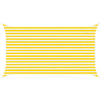 vidaXL Sonnensegel 4,5 x 2,5 m 100 % Polyester Oxford Rechtwinklig