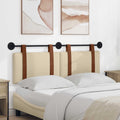 vidaXL Hängevorderseite Wandmontiert Creme 130 x 55 x 5 cm Antikes PU