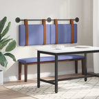 vidaXL Hängevorderseite Uni Jeans blau 130 x 55 x 5 cm Antikes PU