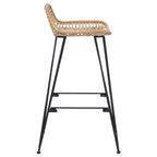 vidaXL Barstuhl 44 x 46 x 91 cm Stangenstahl Durchmesser, 10mm