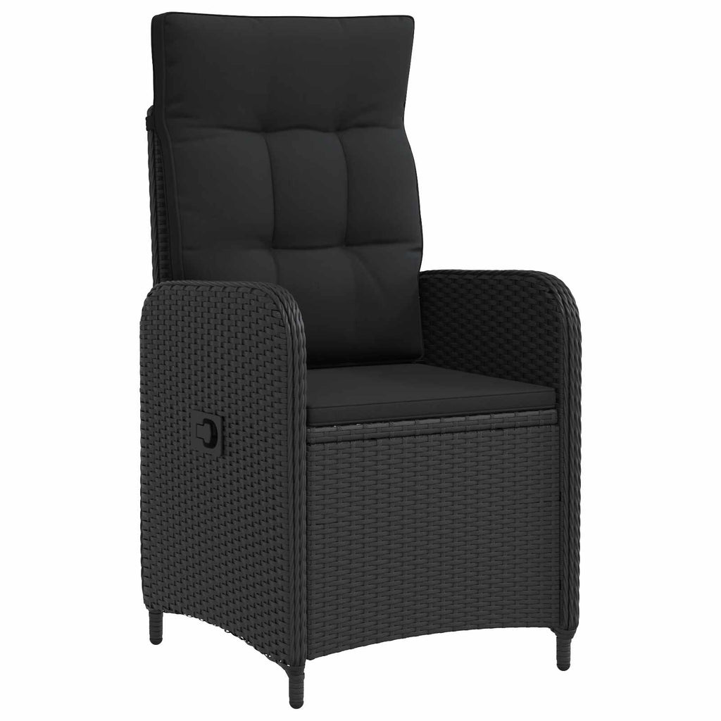 vidaXL Sofa-Tischset 7 pcs PE Rattan und pulverbeschichteter Stahl
