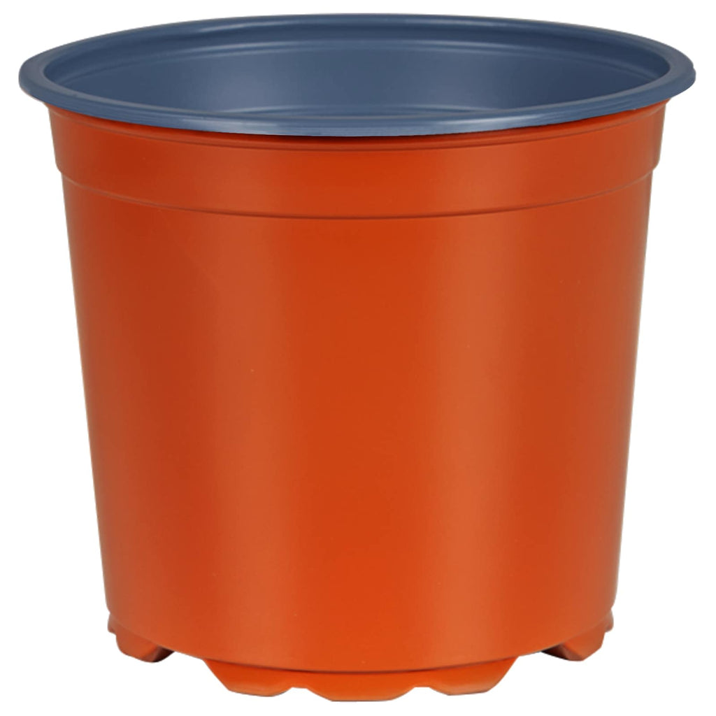 vidaXL Blumentopf 100 pcs Terrakotta Ø 15 x 13 cm Kunststoff