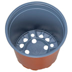 vidaXL Blumentopf 100 pcs Terrakotta Ø 15 x 13 cm Kunststoff