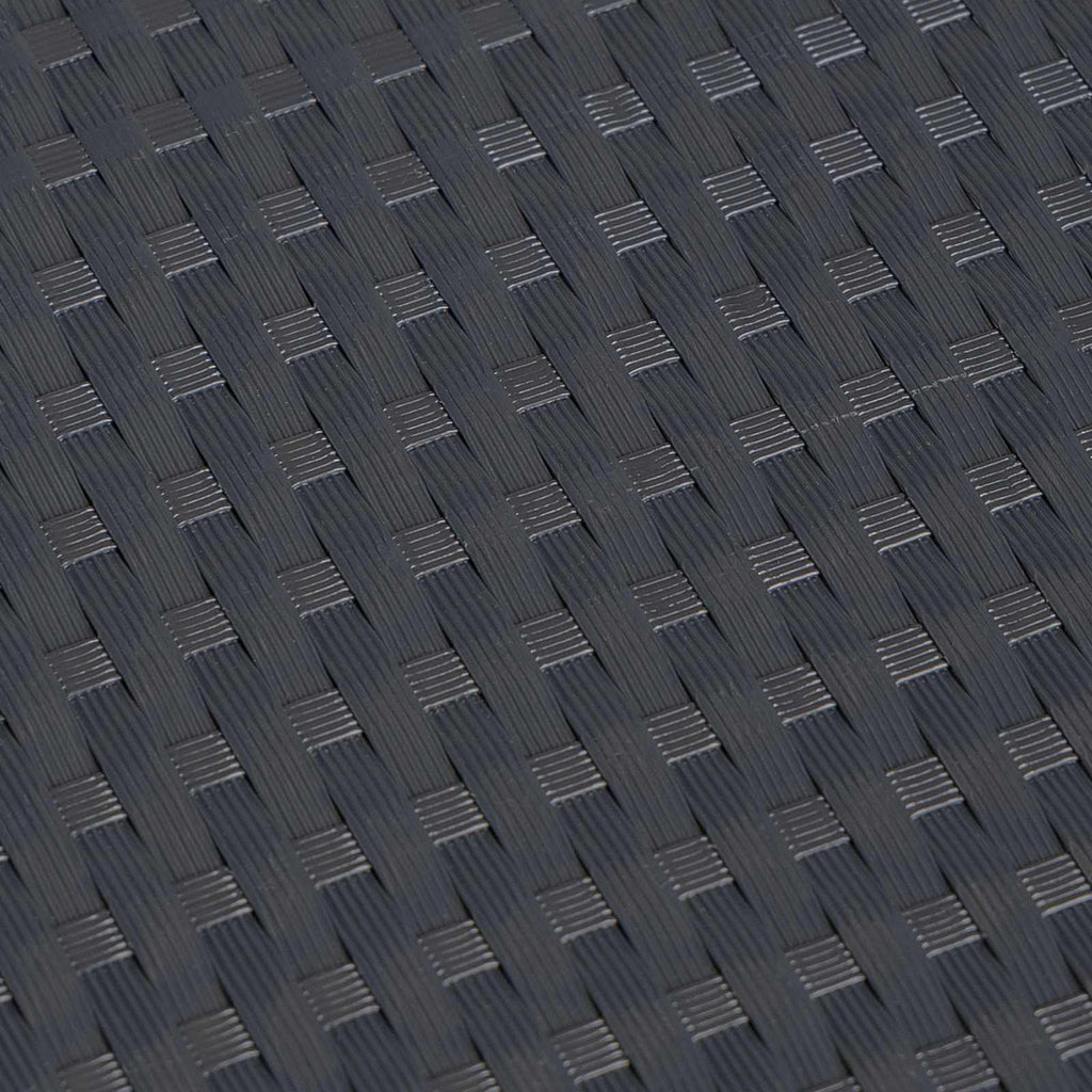 vidaXL Balkonsichtschutz Dunkelgrau 300 x 80 cm Poly-Rattan
