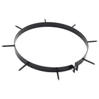 vidaXL Rasen-Aerator-Klemme mit Spikes 5 pcs Ø 30 cm Stahl