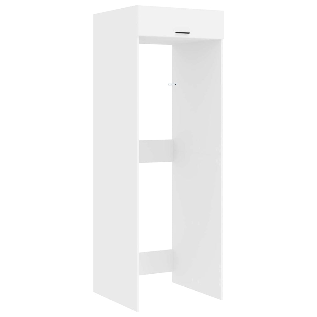 vidaXL Waschmaschinen-Schrank Weiß 67,5 x 68 x 200 cm Holzwerkstoff
