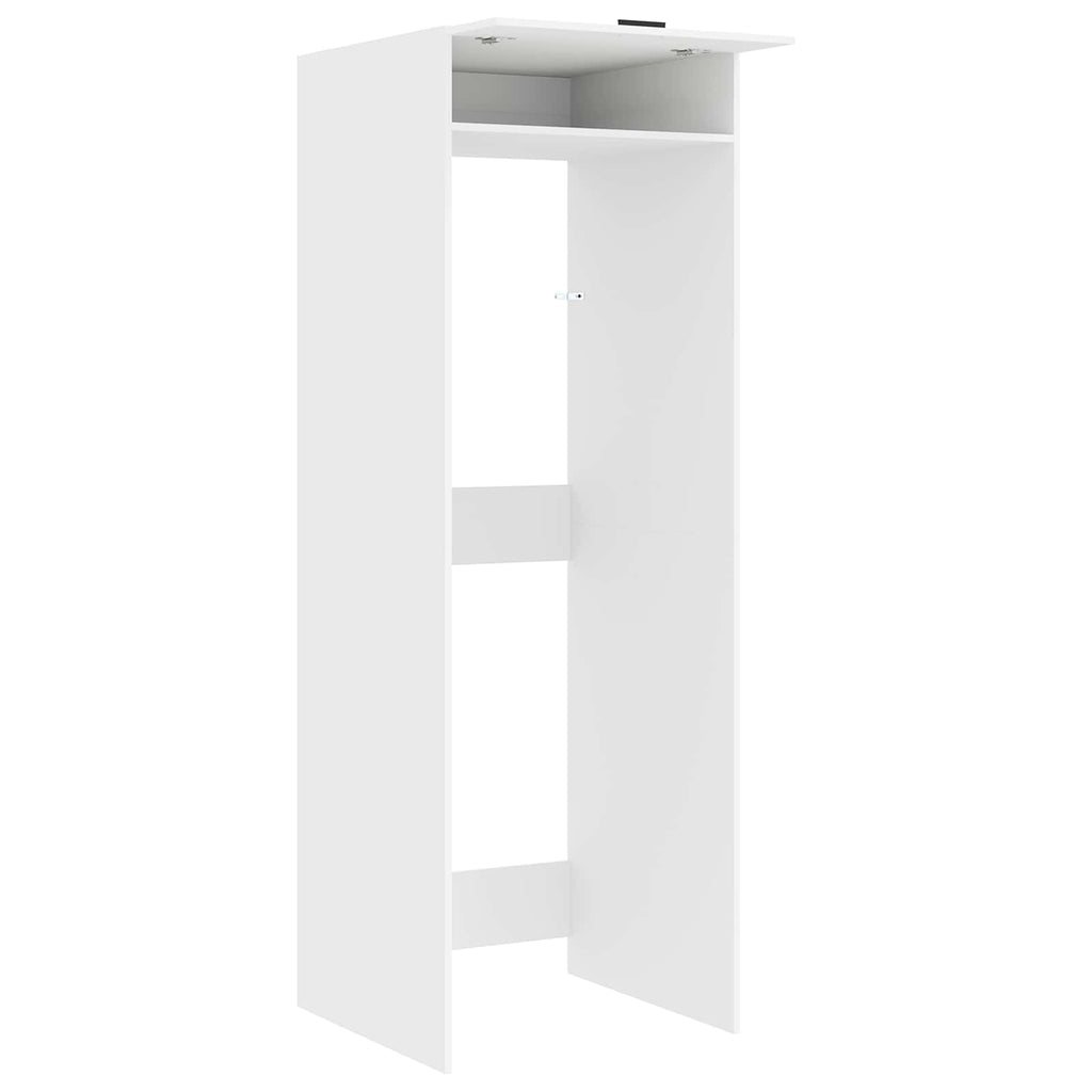 vidaXL Waschmaschinen-Schrank Weiß 67,5 x 68 x 200 cm Holzwerkstoff