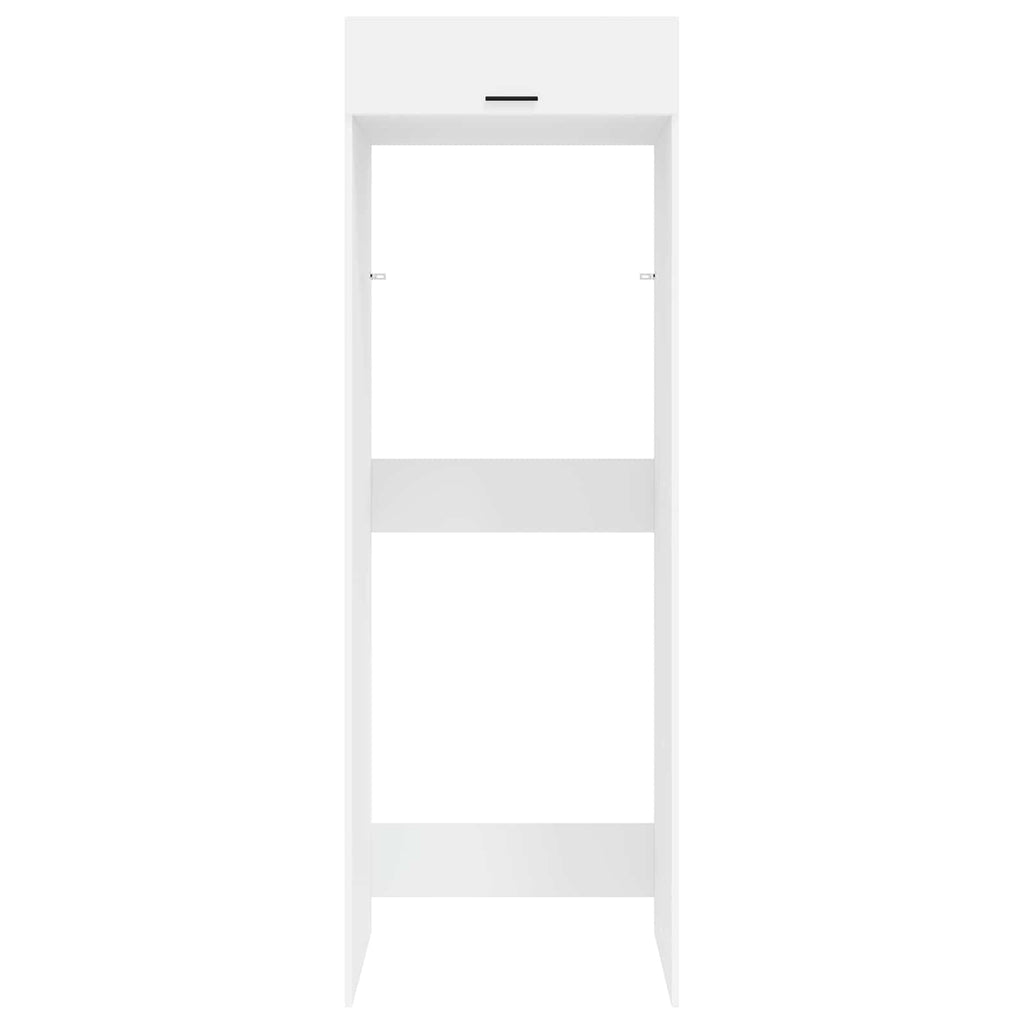 vidaXL Waschmaschinen-Schrank Weiß 67,5 x 68 x 200 cm Holzwerkstoff
