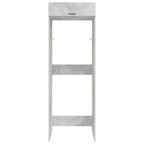 vidaXL Waschmaschinen-Schrank Beton 67,5 x 68 x 200 cm Holzwerkstoff