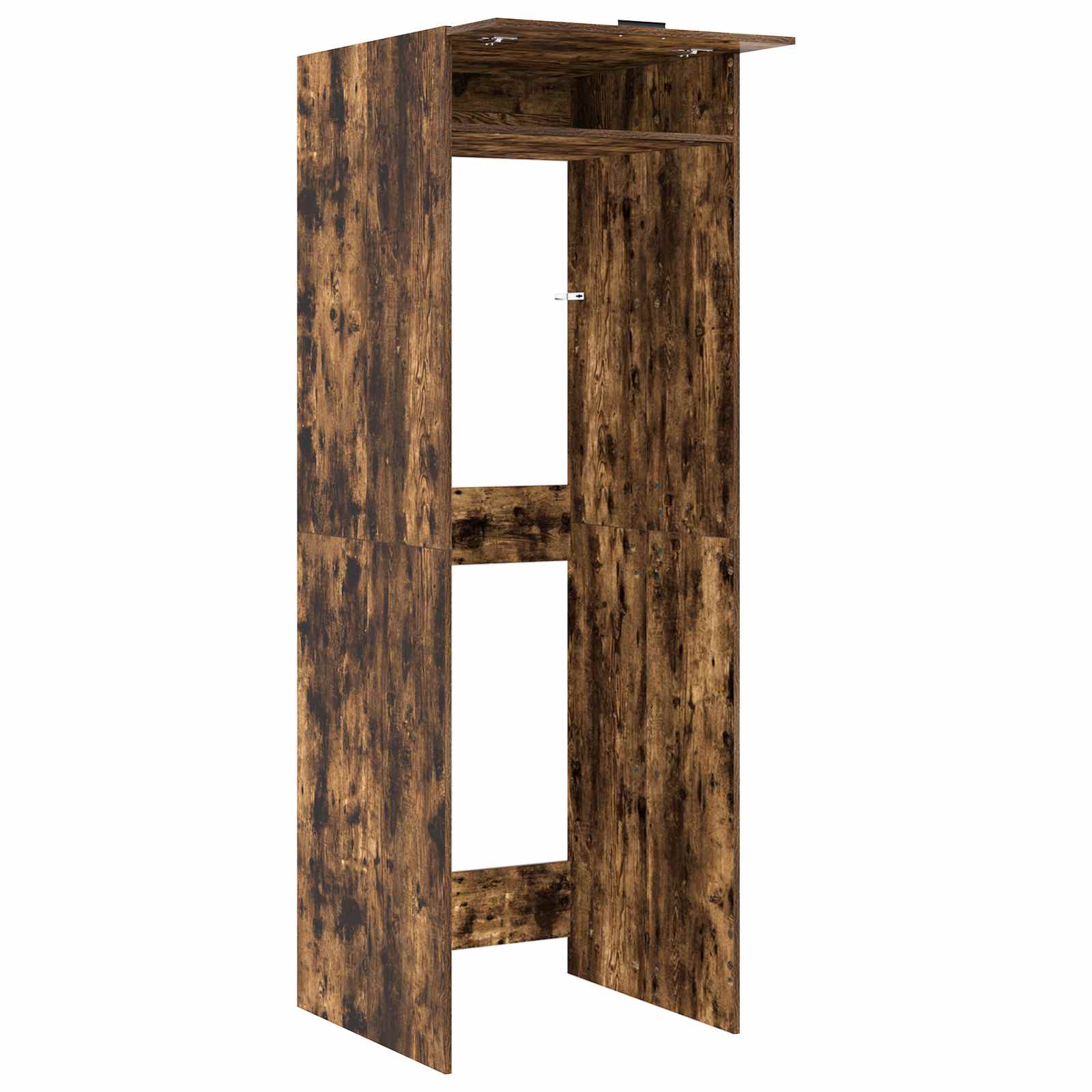 vidaXL Waschmaschinen-Schrank Geräucherte Eiche 67,5 x 68 x 200 cm