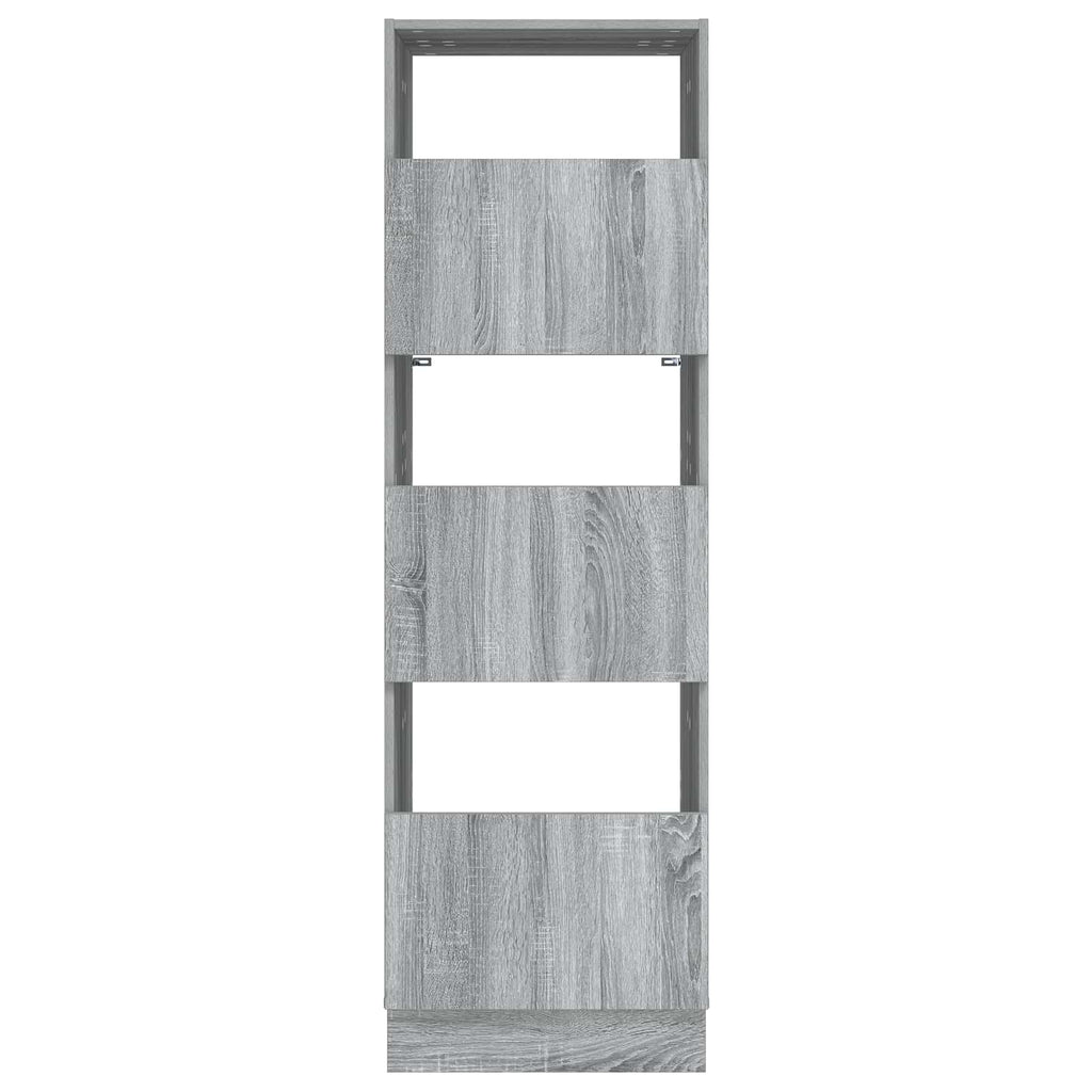 vidaXL Wäscheschrank Graues Sonoma 50 x 68 x 162 cm Holzwerkstoff