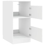 vidaXL Wäscheschrank mit Speicher Weiß 50 x 68 x 102 cm Holzwerkstoff