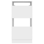 vidaXL Wäscheschrank mit Speicher Weiß 50 x 68 x 102 cm Holzwerkstoff