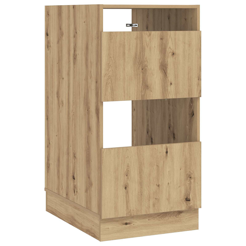 vidaXL Wäscheschrank Artisan-Eiche 50 x 68 x 102 cm Holzwerkstoff