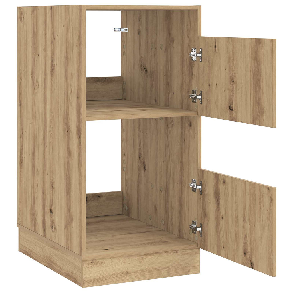 vidaXL Wäscheschrank Artisan-Eiche 50 x 68 x 102 cm Holzwerkstoff