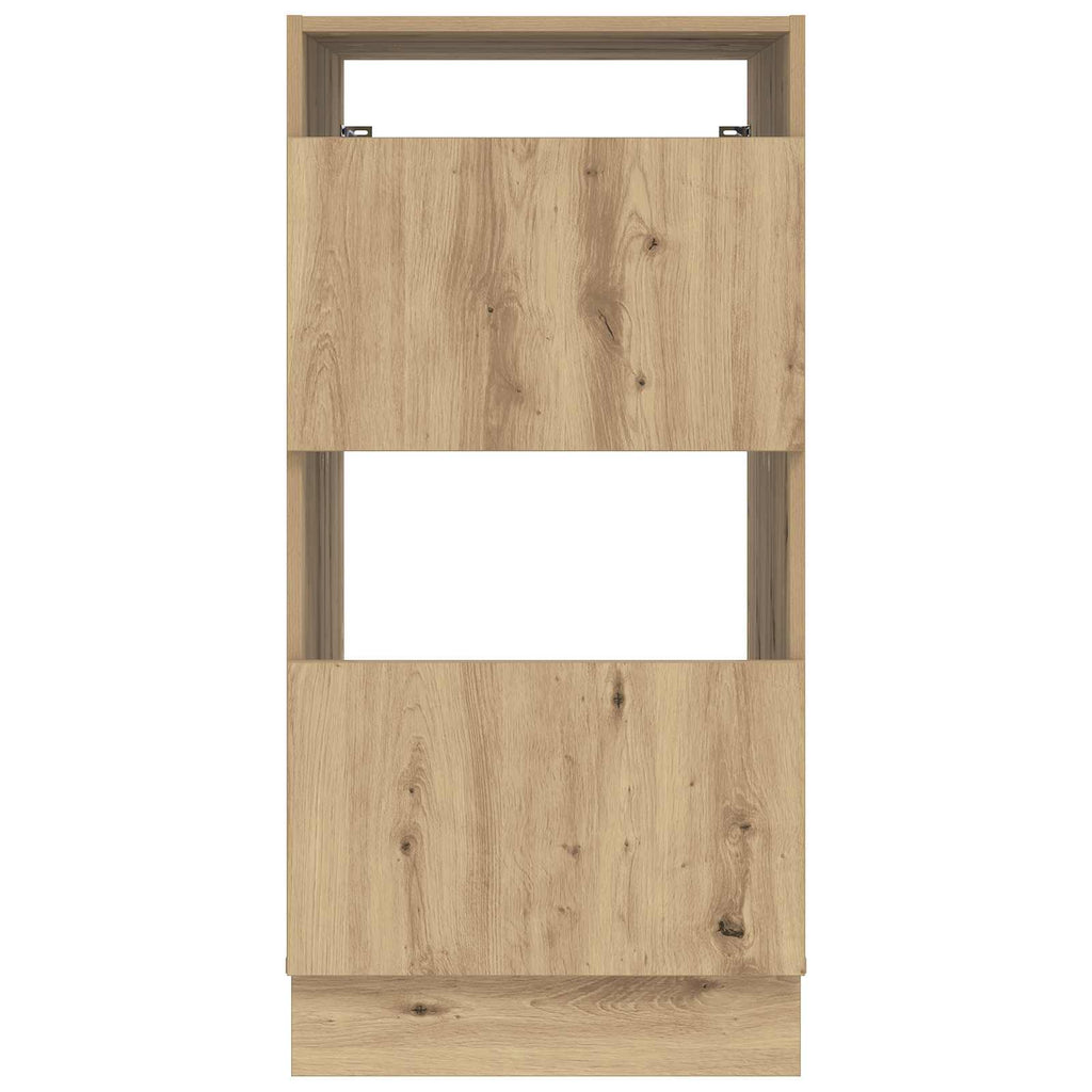 vidaXL Wäscheschrank Artisan-Eiche 50 x 68 x 102 cm Holzwerkstoff