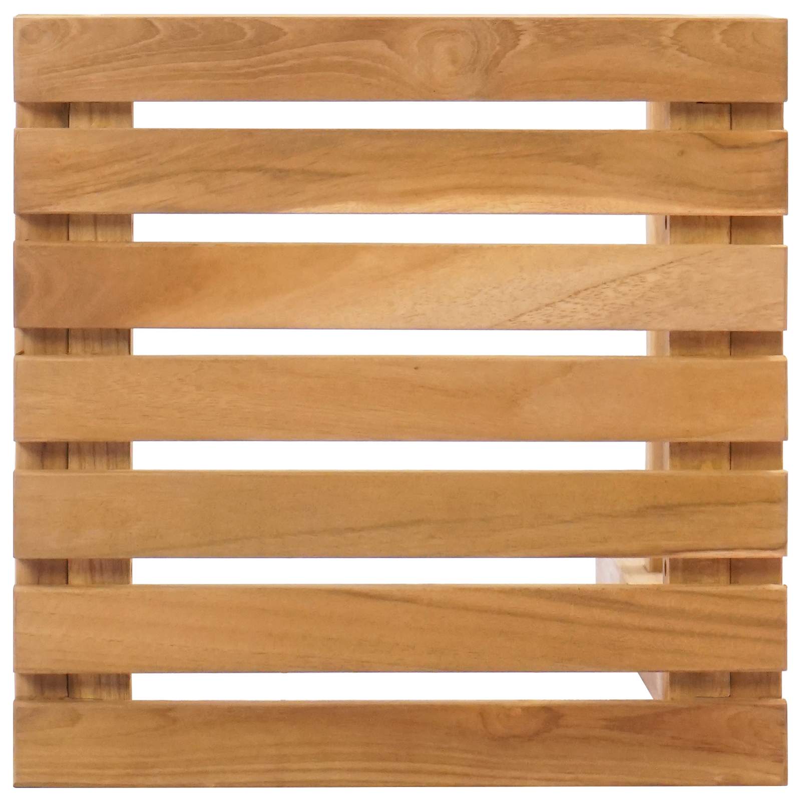 vidaXL Barhocker 2 pcs Natur 35 x 35 x 75 cm Massivholz Teak