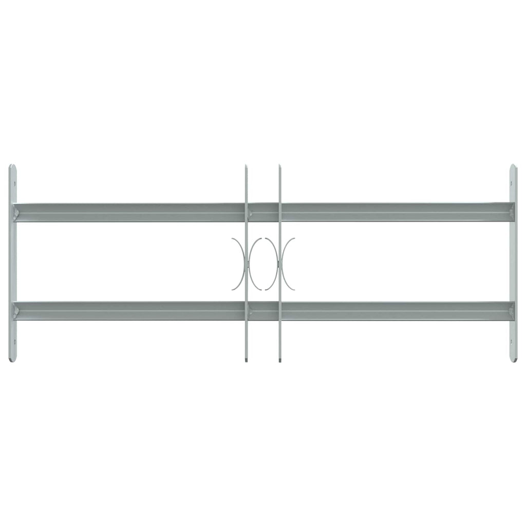 vidaXL Sicherheitsgitter für Fenster mit 2 Querstangen 3 pcs