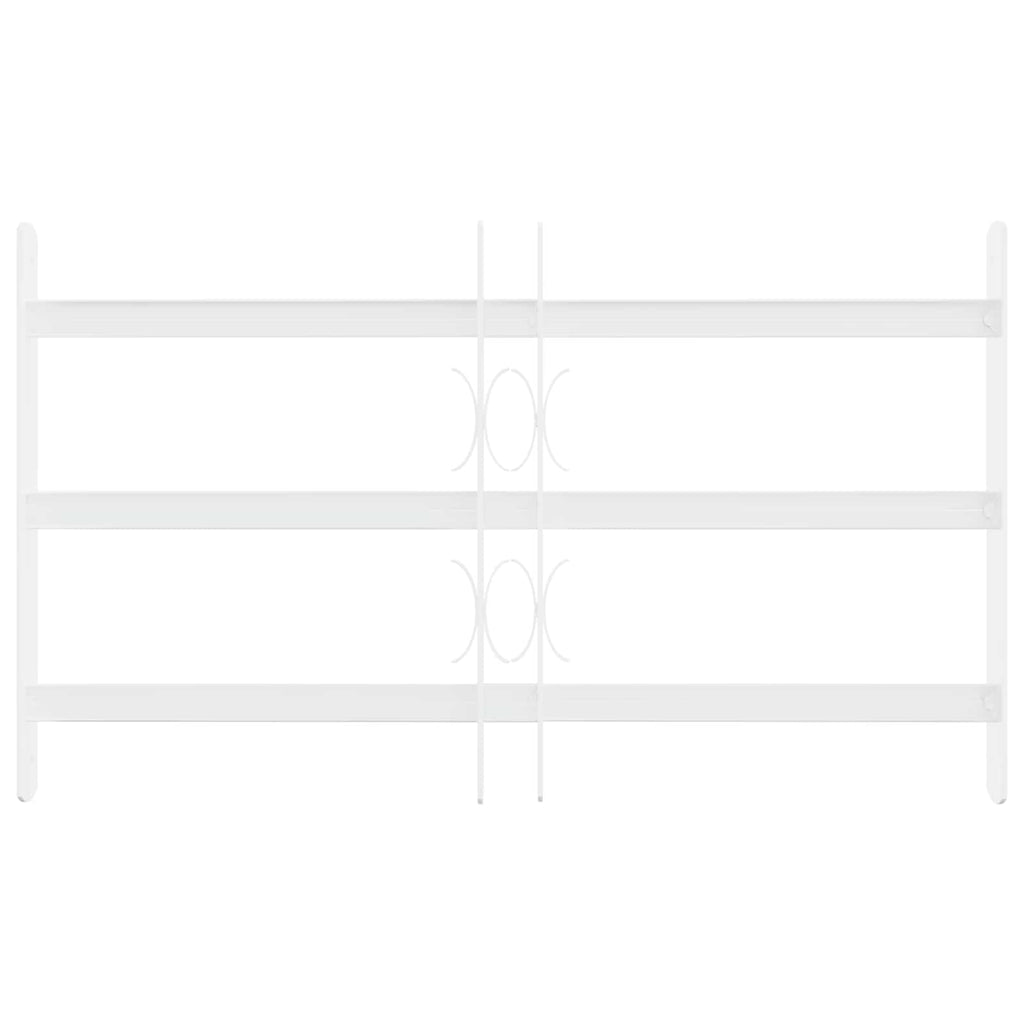 vidaXL Sicherheitsgitter für Fenster mit 3 Querstangen 43-74 cm