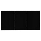 vidaXL Gartenmöbel Set 5 pcs Schwarz und Anthrazit Textilene