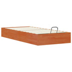 vidaXL Ottoman Bettgestell mit Stauraum Wachsbraun 75 x 190 cm