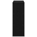 vidaXL Bücherregal Schwarz Eichen-Optik 100 x 33 x 94,5 cm
