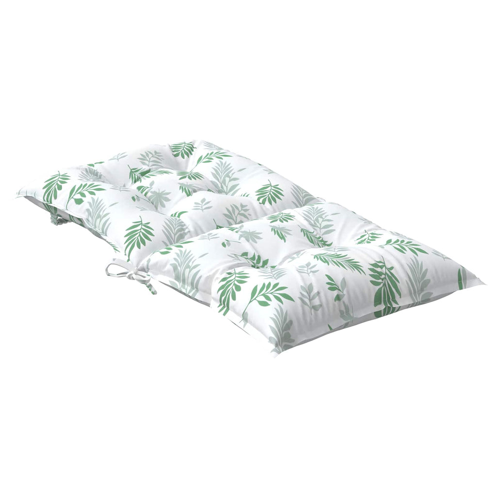 vidaXL Kissen für draußen 6 pcs Weiß 100 x 50 x 7 cm Stoff