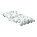vidaXL Kissen für draußen 6 pcs Weiß 100 x 50 x 7 cm Stoff