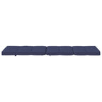 vidaXL Kissen für draußen 2 pcs Marineblau 180 x 55 x 7 cm Stoff