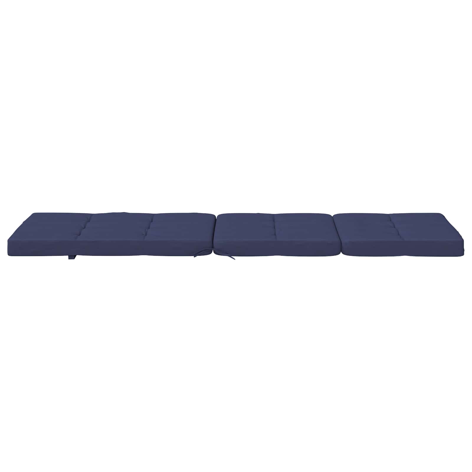 vidaXL Kissen für draußen 2 pcs Marineblau 180 x 55 x 7 cm Stoff