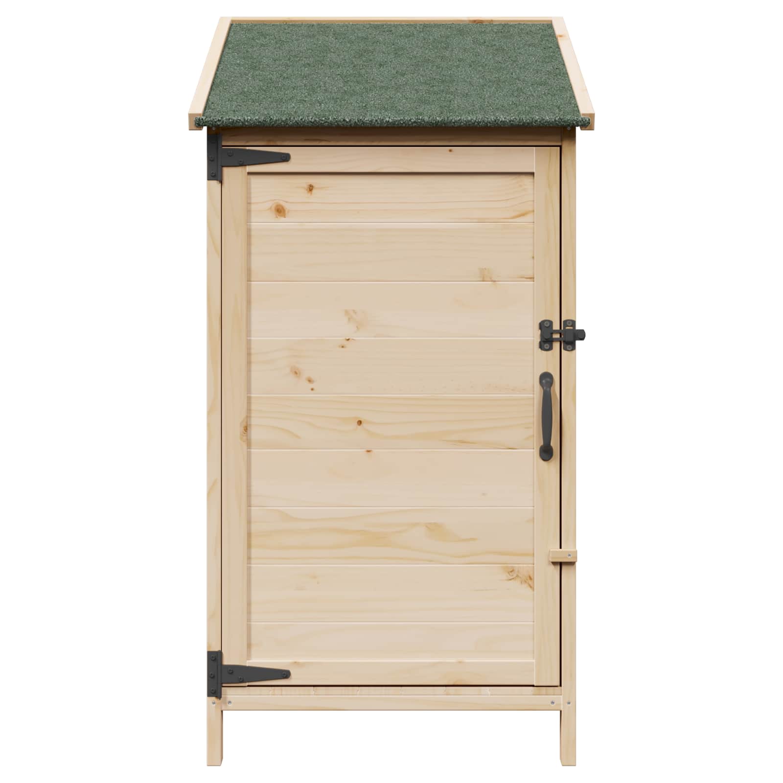 vidaXL Garten Shed Natur 59 x 56 x 113,5 cm Holzwerkstoff