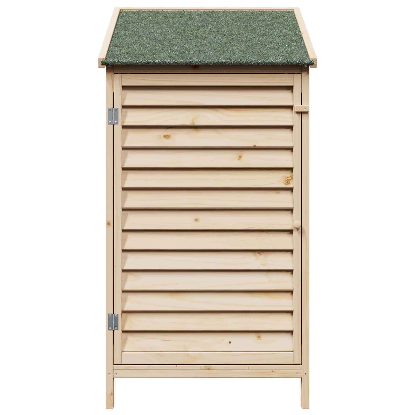 vidaXL Garten Shed Natur 59 x 56 x 113,5 cm Massivholz aus Fichte