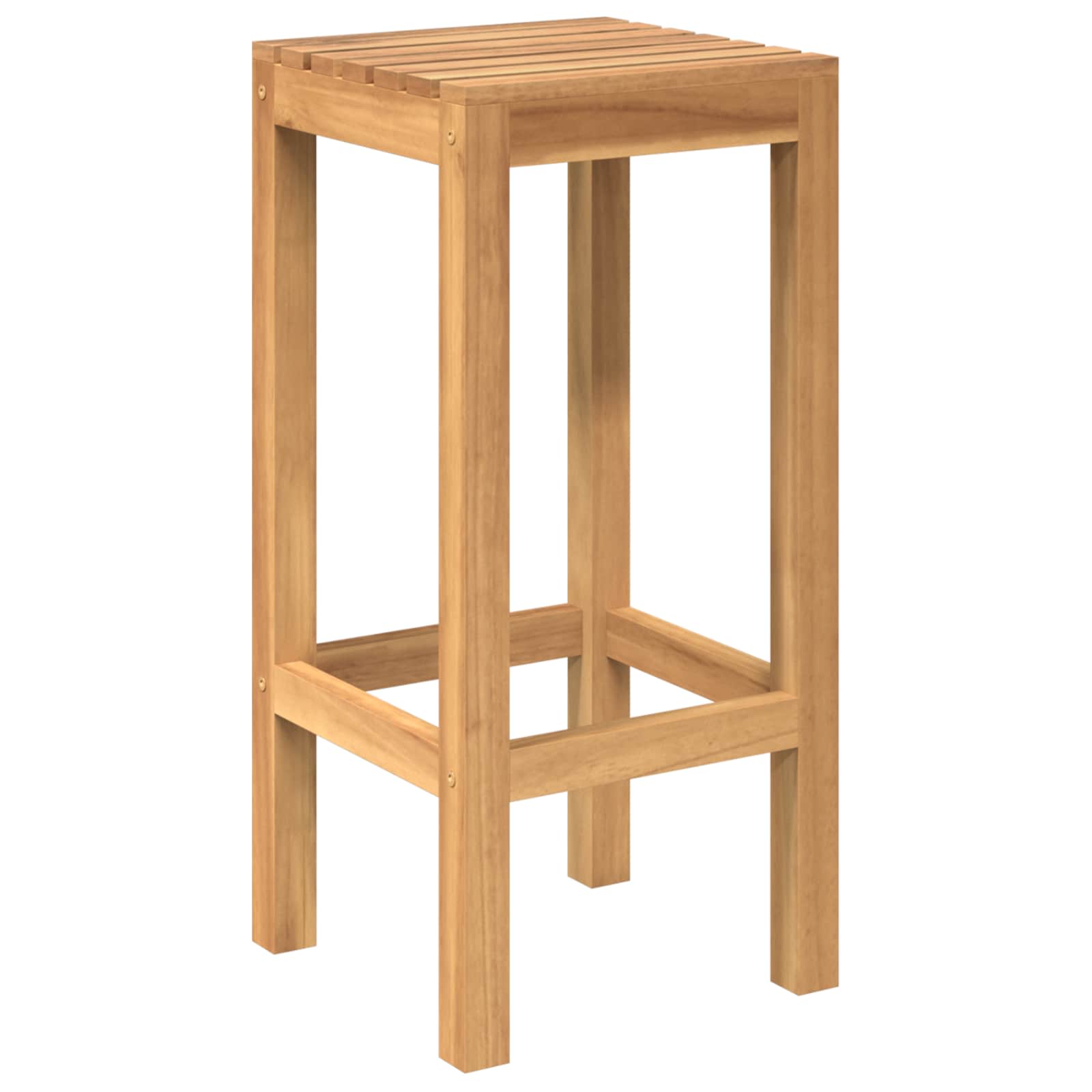 vidaXL Outdoor Bar Set 7 pcs Natur Massivholz Teak