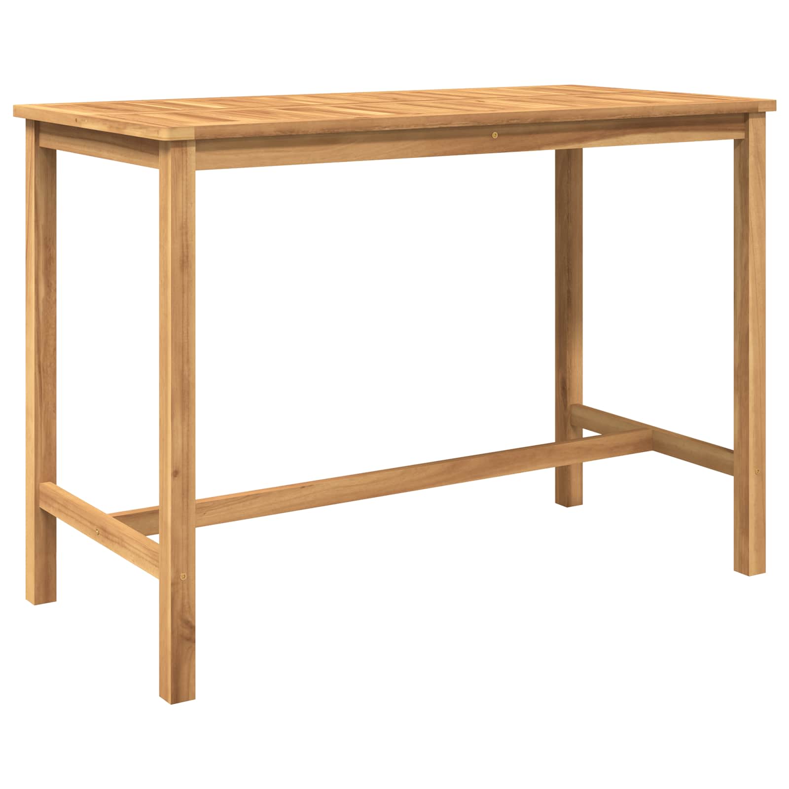 vidaXL Outdoor Bar Set 7 pcs Natur Massivholz Teak