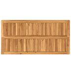 vidaXL Outdoor Bar Set 7 pcs Natur Massivholz Teak