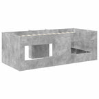 vidaXL Hochbett für Kinder 2 pcs Beton 203 x 101,1 x 68,5 cm