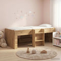 vidaXL Hochbett für Kinder 2 pcs Artisan-Eiche 90 x 200 cm