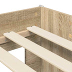 vidaXL Kinderbettgestell mit Stauraum Sonoma-Eiche 80 x 200 cm
