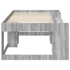 vidaXL Kinderbettgestell mit Stauraum Grau Sonoma 80 x 200 cm