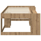 vidaXL Kinderbettgestell mit Stauraum Artisan-Eiche 80 x 200 cm