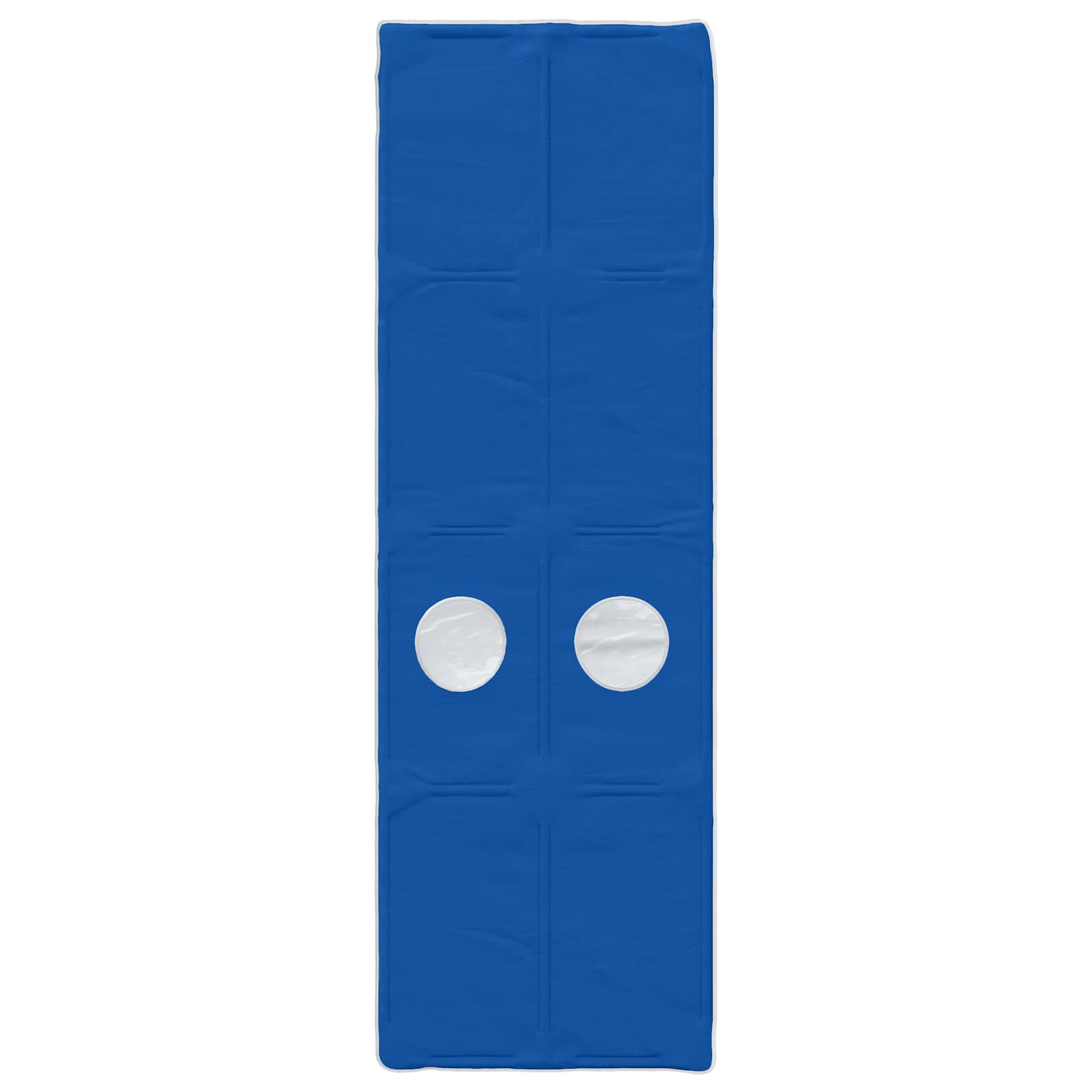 vidaXL Hochbett für Kinder mit Stauraum Weiß und Blau Holzwerkstoff