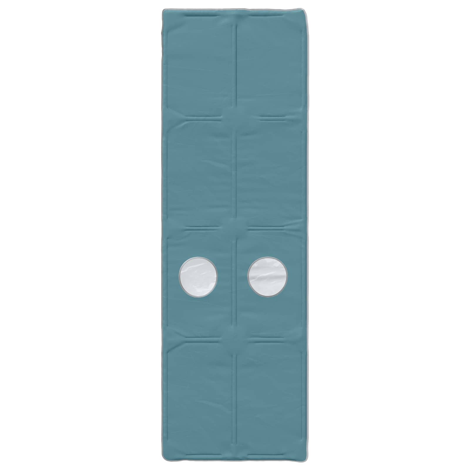 vidaXL Hochbett mit Schreibtisch für Kinder Weiß und Hellblau