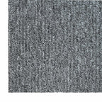 vidaXL Teppichfliese Hellgrau 50 x 50 cm 4 pcs PP und Bitumen