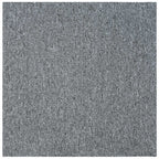 vidaXL Teppichfliese Hellgrau 50 x 50 cm 4 pcs PP und Bitumen