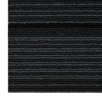 vidaXL Teppichfliese Gestreift Hellgrau 50 x 50 cm 36 pcs