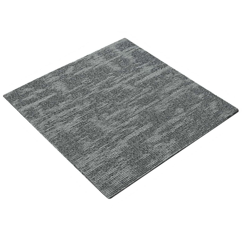 vidaXL Teppichfliese Rockgrau 50 x 50 cm 4 pcs PP und Bitumen