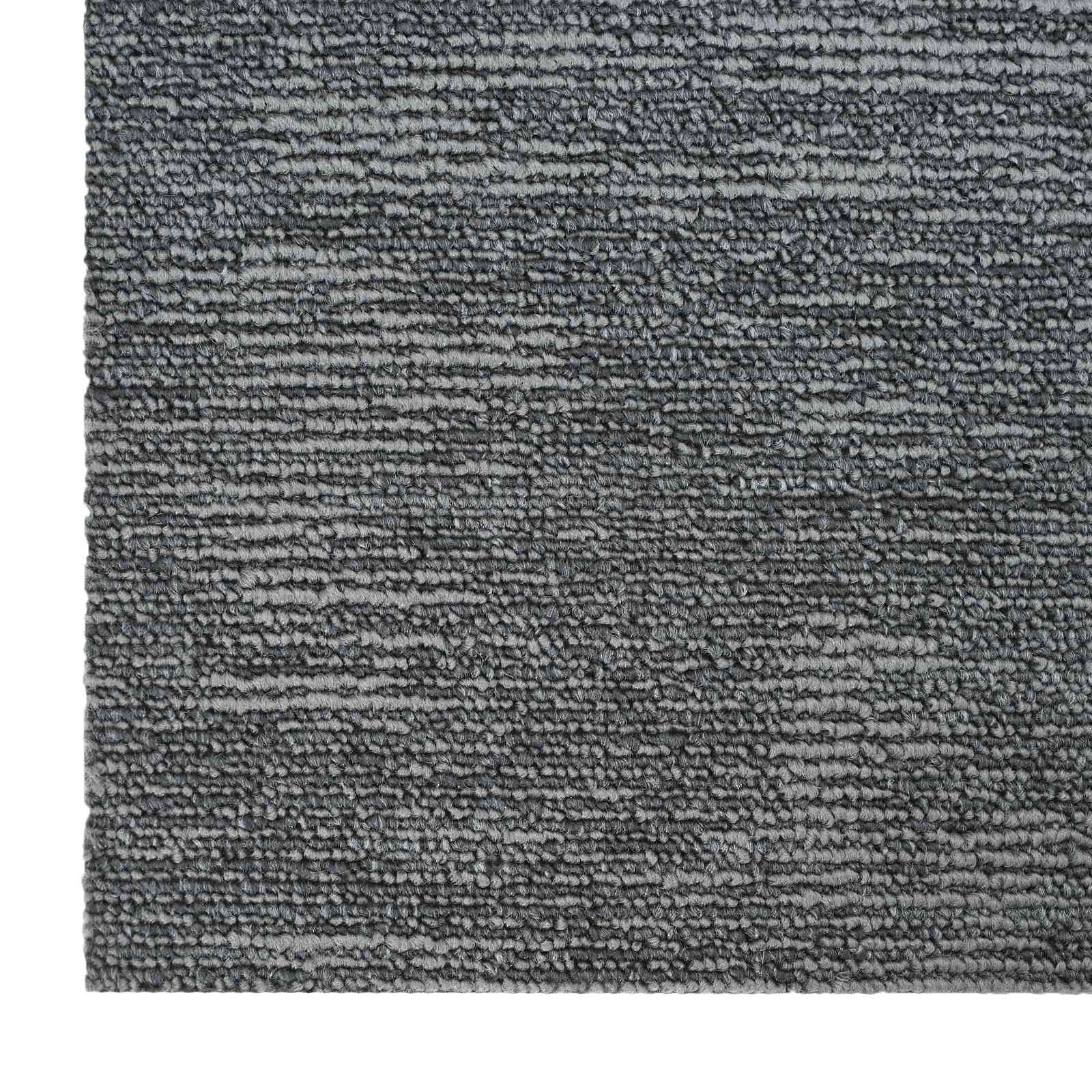 vidaXL Teppichfliese Rockgrau 50 x 50 cm 20 pcs PP und Bitumen