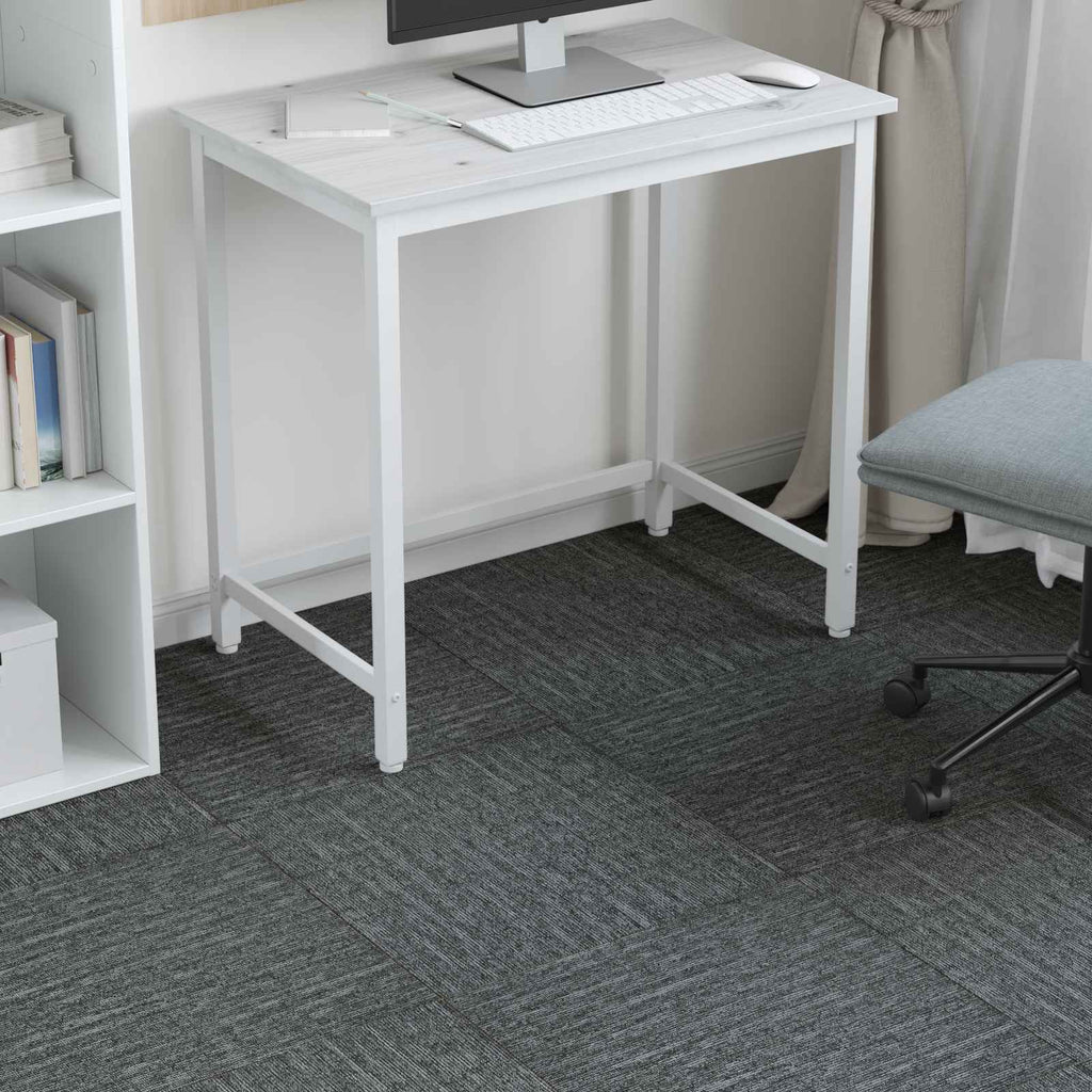 vidaXL Teppichfliese Rockgrau 50 x 50 cm 20 pcs PP und Bitumen